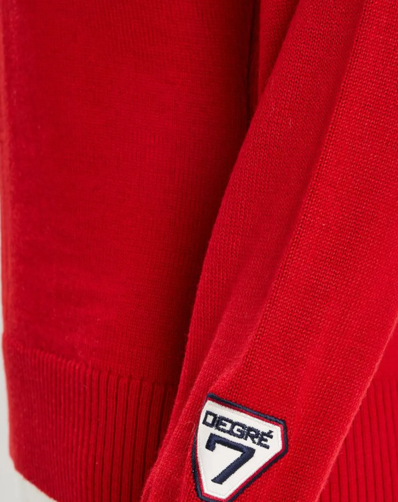 Femme Degré 7 Pull en Laine mélangée Teilla rouge