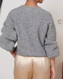 Clearance Garance Paris Pull en Laine mélangée Tinsley gris