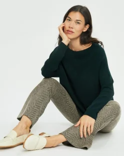 New Lauren Vidal Pull fin Cosy sauge