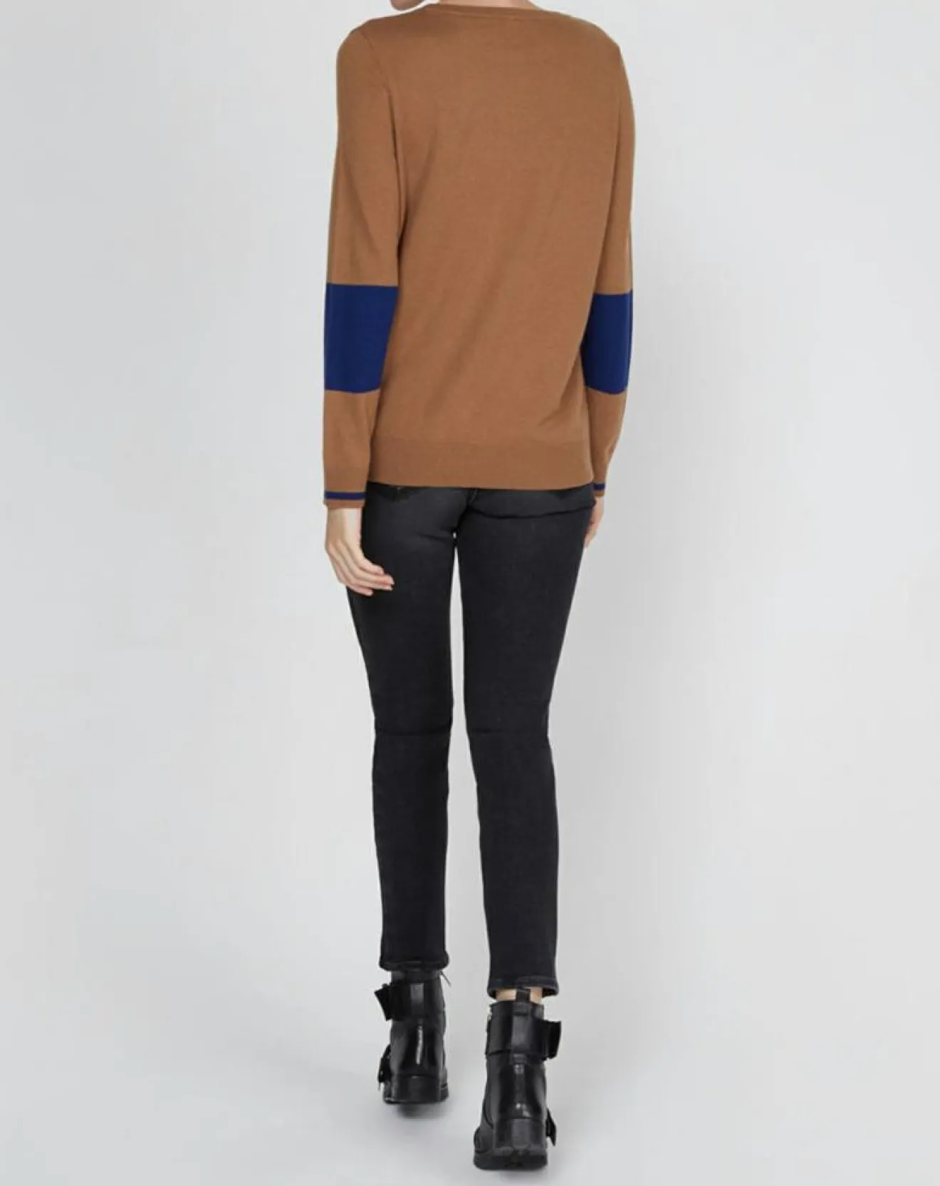 Femme Marc O'Polo Pull fin en Laine & Cachemire mélangés Stokholm Klook camel