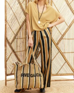 Femme Lauren Vidal Pull Flo doré