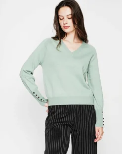 Femme Cachemire & Jo Pull Heloise jade