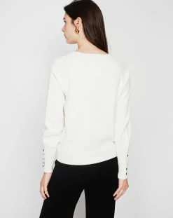 Femme Cachemire & Jo Pull Heloise naturel