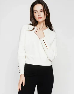 Femme Cachemire & Jo Pull Heloise naturel