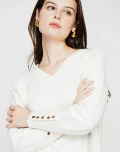 Femme Cachemire & Jo Pull Heloise naturel