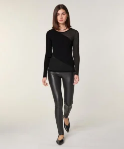 Femme Rodier Pull Igwen en Laine mélangé noir