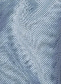 Femme Rodier Pull Jocelyne 100% laine capuche tricolore bleu ciel