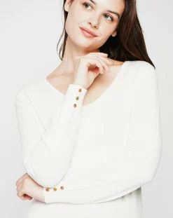 Femme Cachemire & Jo Pull Juliette naturel