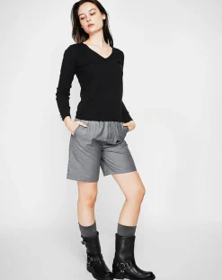 Femme Cachemire & Jo Pull Juliette noir