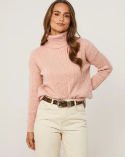 Femme L'Armoire de Suzette Pull Juliette rose