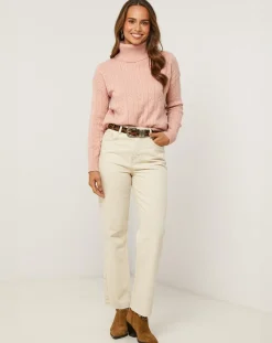 Femme L'Armoire de Suzette Pull Juliette rose