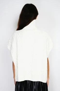 Best C&Jo Pull large à capuche en Cachemire mélangé naturel