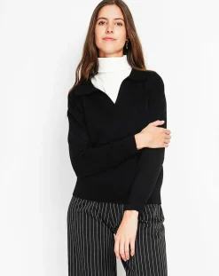 Femme Assuili Pull Laurence noir