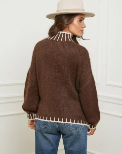 Femme L'Armoire de Suzette Pull Lou choco