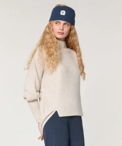Sale Rodier Pull Louve en Laine mélangée beige