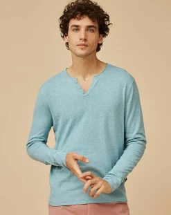 Homme Harris Wilson Pull Madden acier chiné