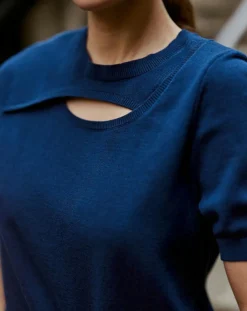 Femme La Petite Etoile Pull Maiwen marine