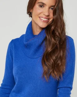 Femme Soft Cashmere Pull Marie royal