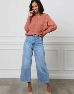 Outlet L'Armoire de Suzette Pull Marie saumon