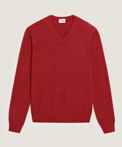 Sale Rodier Pull Marvin 100% Laine rouge