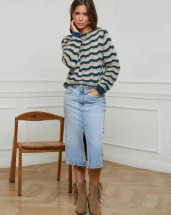 Femme L'Armoire de Suzette Pull Mathilde canard