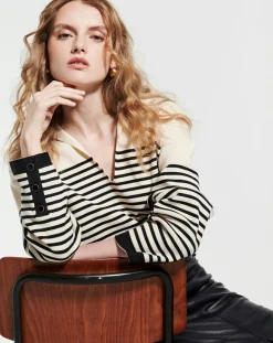 Femme Zapa Pull Nautic rayures