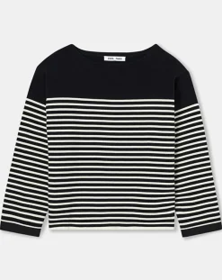 Femme Zapa Pull Nautical rayures