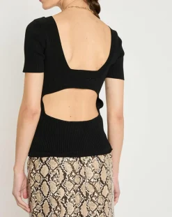 Femme Zapa Pull Noelia noir