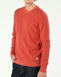 Discount Harris Wilson Pull Ocean brique