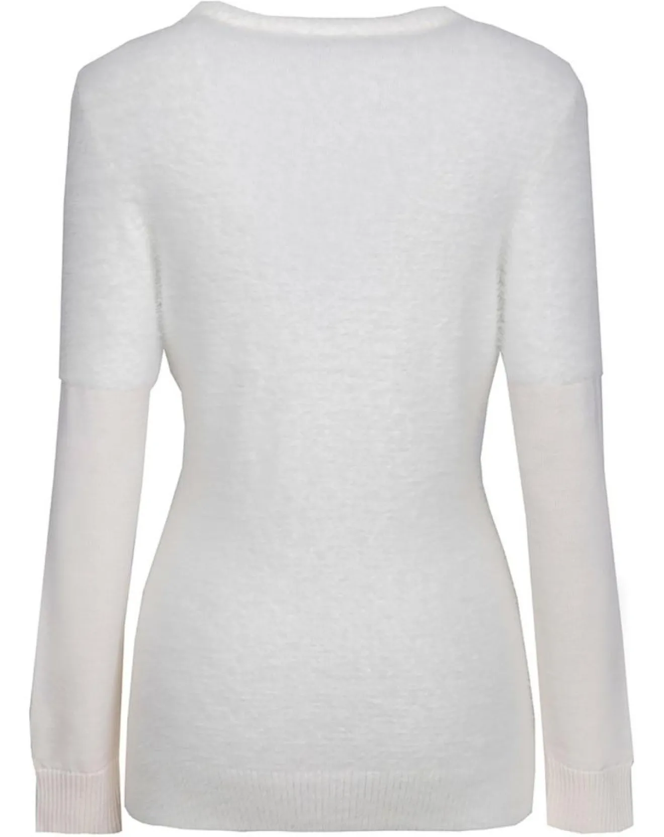 Femme Duvillard Pull Patty blanc