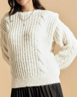 Femme Belair Pull Pauline écru