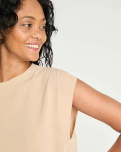 Discount Lauren Vidal Pull Perle beige