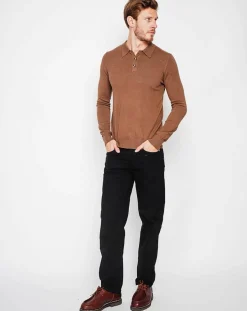 Sale Cachemire & Jo Pull Pierre marron