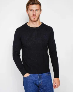 Homme Cachemire & Jo Pull Pierre noir