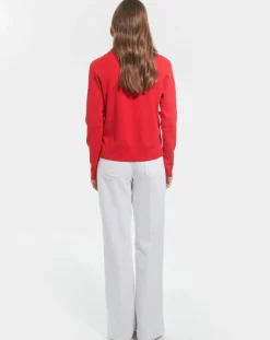 Femme Zapa Pull Polo rouge