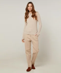 Femme Rodier Pull Raymonde en Laine mélangée beige