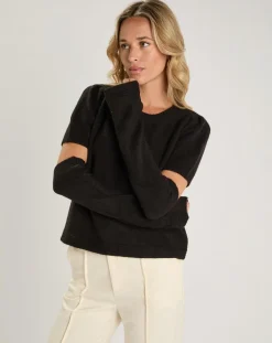 Femme See u Soon Pull Sacha noir