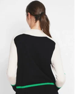 Femme Assuili Pull Salome noir