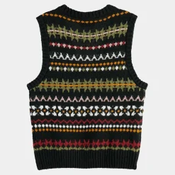 Femme Scotch & Soda Pull sans manches col V multicolore