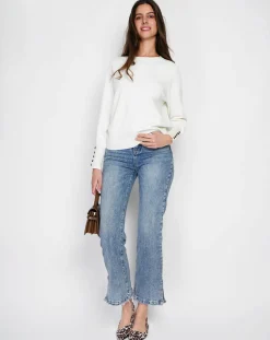 New Assuili Pull Sarra naturel