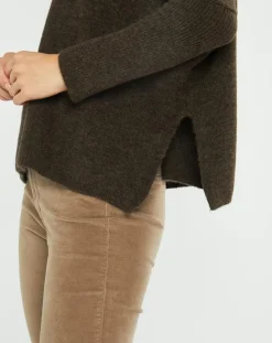 Femme Lauren Vidal Pull Seven moka