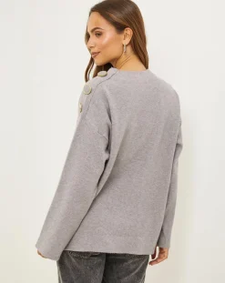 Femme L'Armoire de Suzette Pull Sofia gris