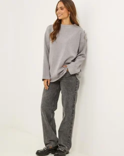 Femme L'Armoire de Suzette Pull Sofia gris