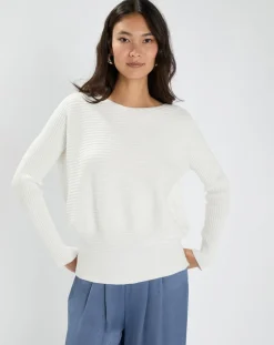Femme Lauren Vidal Pull Soho blanc