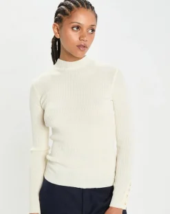 Femme Garance Paris Pull Time écru