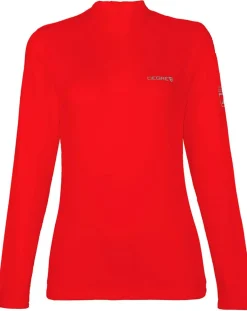 Femme Degré 7 Pull Veyrand rouge