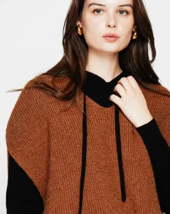 Femme Cachemire & Jo Pull Victoire marron