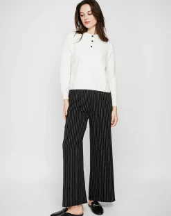 Femme Cachemire & Jo Pull Zoe naturel