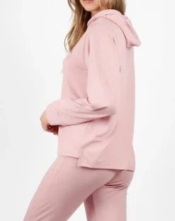 Best Admas Pyjama à capuche Make it Happen rose