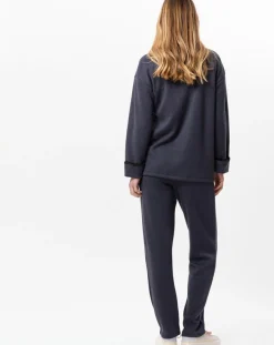 Le Chat Pyjama Alpaga marine